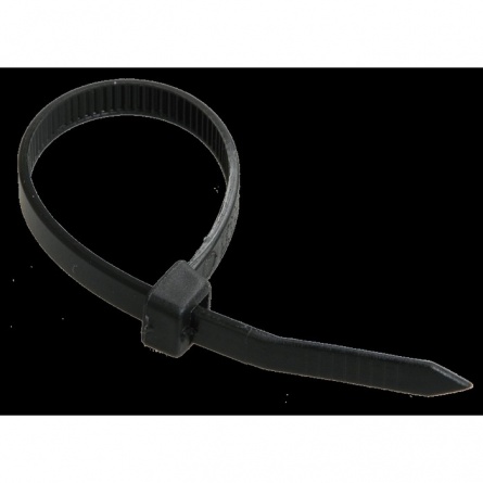 Хомут 4,8х250 нейлон черный (100шт) ИЭК,, Ввезен из Китая фото 1
