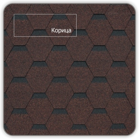 Битумная черепица  DOCKE PIE PREMIUM, коллекция КЕЛЬН, (Имбирь) фото 4