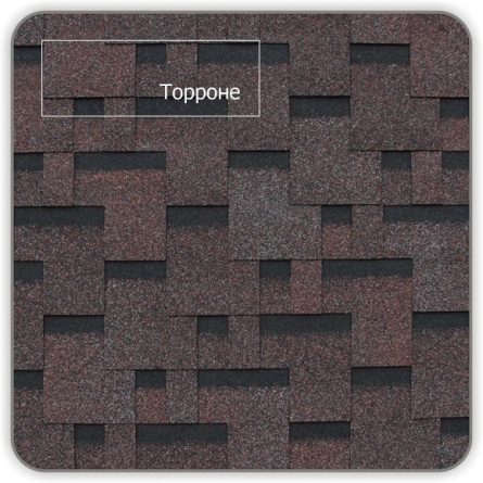 Битумная черепица DOCKE PIE PREMIUM, коллекция ГЕНУЯ, (амаретто) фото 5