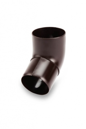 Колено 67° 80 мм ПВХ GALECO (Все цвета) пвх фото 1