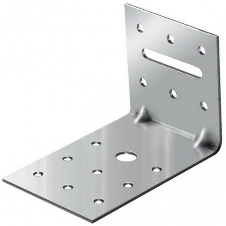 Уголок крепежный перфорированный 60х60х100 фото 1