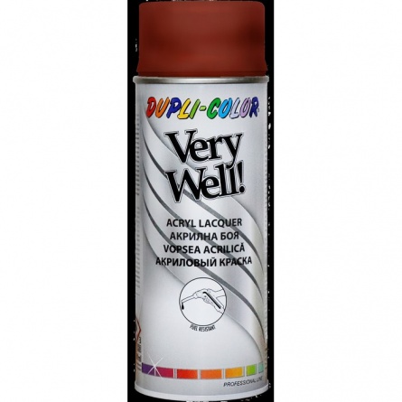 Эмаль аэрозольная краска Very Well RAL3009 400мл фото 1
