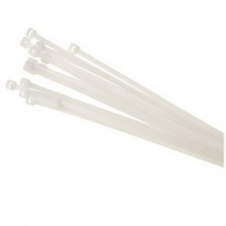 Хомут 3,6х200 нейлон белый (100шт) Navigator 71 042, РФ фото 1