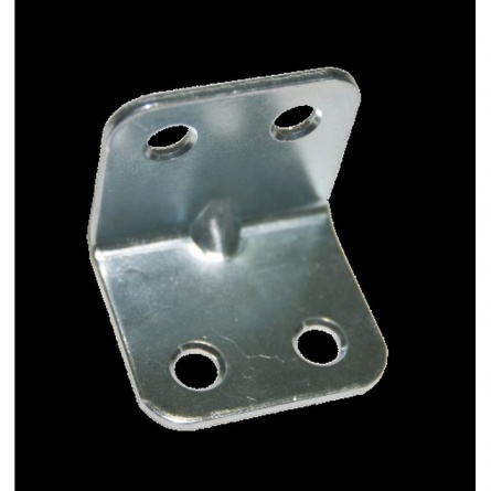 Уголок крепежный перфорированный 25х25х28 фото 1