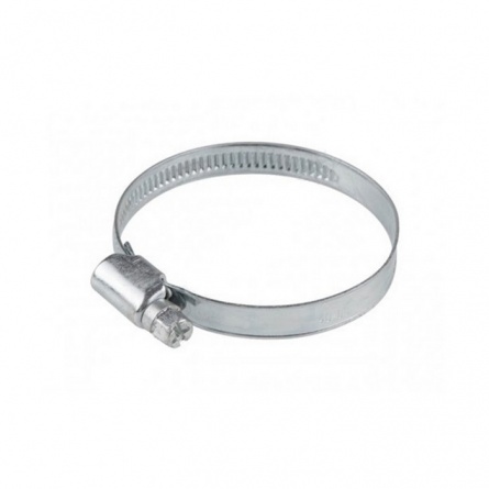 Хомут червячный, цинк 50-70мм, шир.9мм фото 1