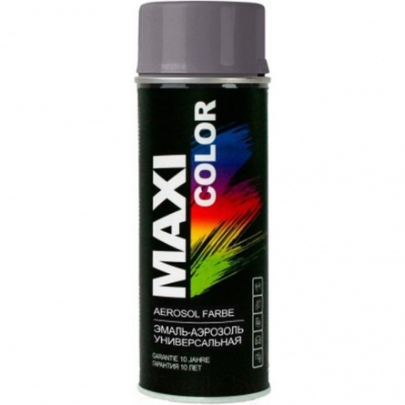 Эмаль-аэрозоль темно-зеленая MAXI COLOR RAL7024 400мл фото 1