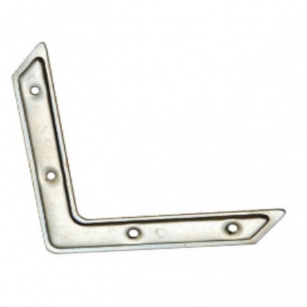 Соединитель углов мебельный (рамный) 75х75х14х0,8 фото 1