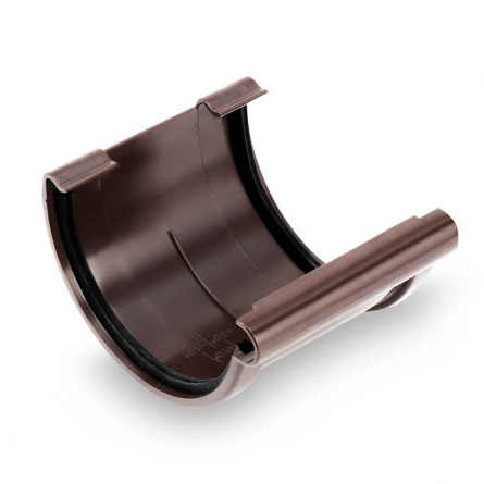 Соединитель желоба RE130-A-LA----G Galeco Графит RAL 7021 пвх фото 1