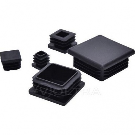 Заглушка для труб прям. 40х80мм фото 1