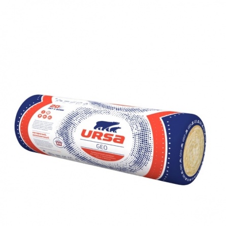 Утеплитель URSA Лайт, рулон 7000х1200х50х2 (1 упак. - 16,8 м.кв.) фото 1