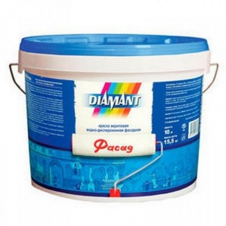 Краска акриловая в/д Diamant Фасад onyx 170 фото 1