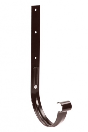 Металлический кронштейн длинный RE090-A-HM----D Galeco Графит RAL 7021 пвх фото 1