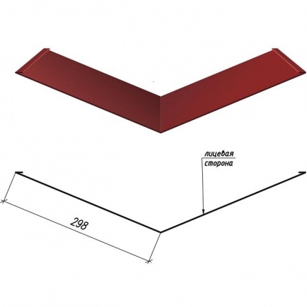 Ендова нижняя 0,5-Пэ матовый фото 1