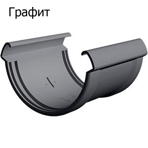 Муфта-переходник Lux/PREMIUM D=100 DOCKE (Шоколад) пвх фото 3