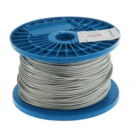 Трос для растяжки 5, оцинк фото 1